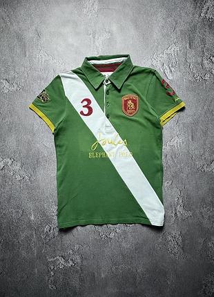 Vintage винтажна футболка поло joules #3 polo ralph lauren chief keef чиф киф size l