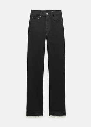 Черные джинсы slim fit zara