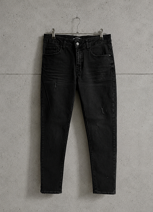 Черные мужские джинсы koton jeans (michael fit) - размер w31 / l32