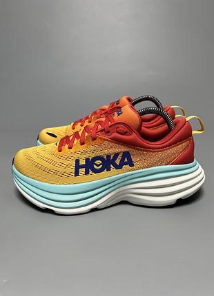 Кросівки для комфортної ходьби бігу тренувань hoka one one bondi 8 оригінал 1127952 crscl
