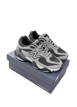 Чоловічі кросівки new balance  9060 темно-сірі