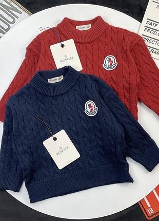 Светр moncler в'язаний дитячий монклер