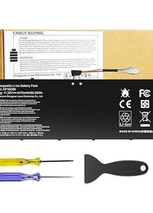 Акумулятор для ноутбука acer aspire / nitro / swift ap18c8k 11.25v 4470mah 50.29wh, оригінальна батарея ap18c4k