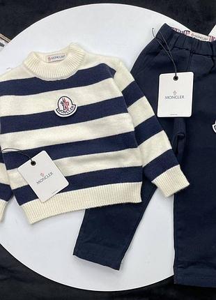 Светр монклер унісекс moncler та штани