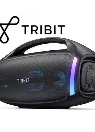 Беспроводная портативная bluetooth колонка tribit stormbox blast 2 (200w, ip67, 30h, led, караоке, tws)