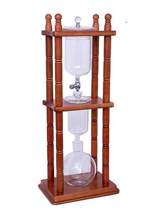 Заварник 720 ml cold brew drip coffee maker коричневий (станція колд брю)