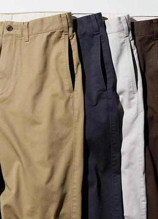 Чиносы uniqlo, straight chino trousers