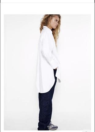 Сорочка оверсайз zara