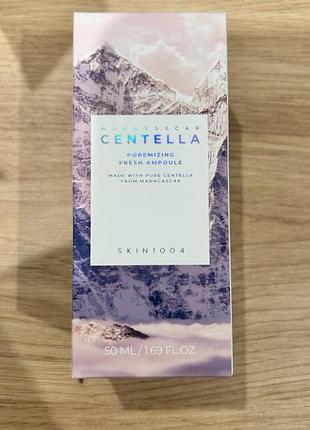 Ампула для звуження пор і контролю жирності  skin1004 madagascar centella poremizing fresh ampoule