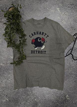Хорошая футболка cathartt detroit big logo