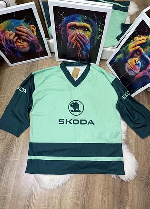 Спортивний хокейний светр джерсі skoda