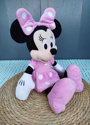 Большая мягкая игрушка минные маус / minnie mouse disney от just play (42 см.)