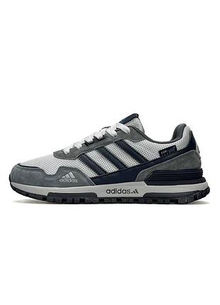 Мужские кроссовки adidas zx 700 c grey navy