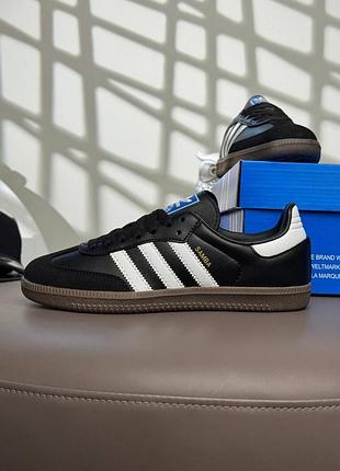 Adidas samba og black white