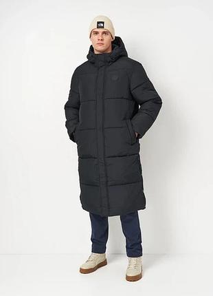 Куртка чоловіча converse long puffer cvm5j032-blk