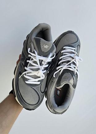 Кросівки чоловічі new balance 2000 сірі текстиль