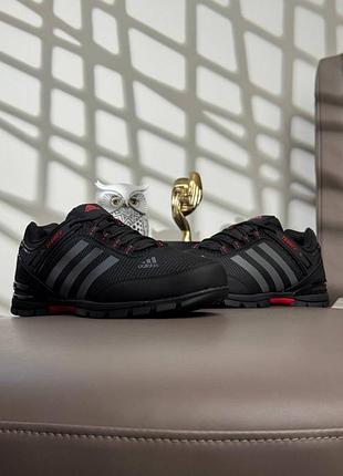 Adidas terrex 23 black red 2