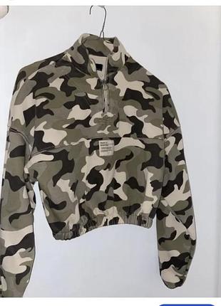 Світшот толстовка камуфляж bershka