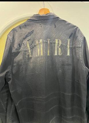 Стильна чоловіча сорочка amiri — оригинал 100%