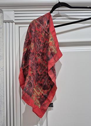 Косынка из натурального шелка