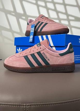 Adidas spezial pink green