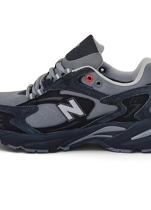 New balance 725 black white серые термо 37