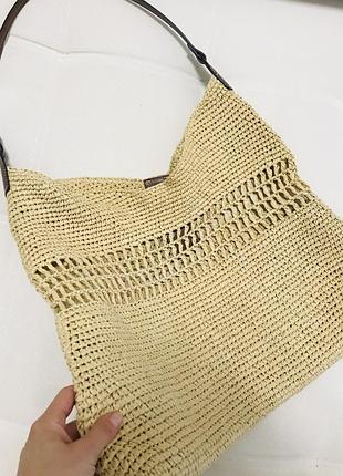 Стильна плетена сумка h&m premium 4