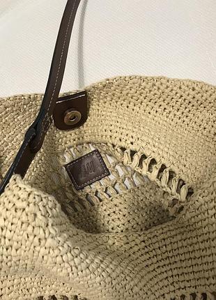 Стильна плетена сумка h&m premium 3