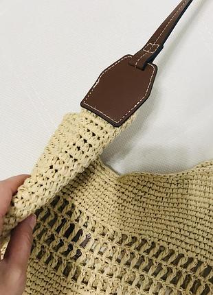 Стильна плетена сумка h&m premium 5