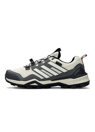 Мужские кроссовки adidas terrex skychaser beige grey