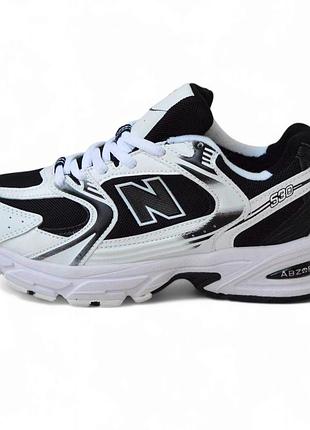 New balance 530 white black 36