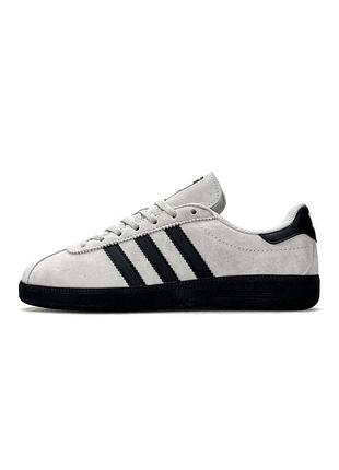 😍 жіночі кросівки adidas bermuda pale grey black