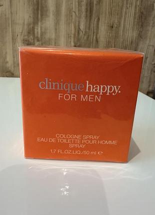 Clinique happy for men  одеколон 50 мл, оригінал