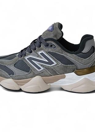 New balance 9060 gray серые, топ термо 38