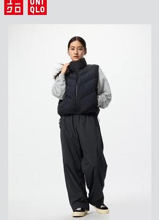 Штани на флісі (коротші) uniqlo