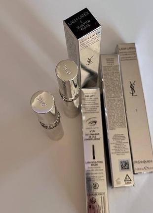 Туш для вій yves saint laurent (ysl) lash latex sculpting mascara