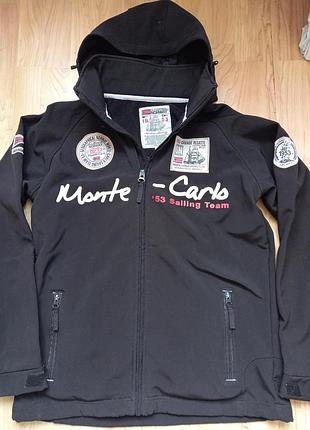 Куртка мужская спортивная (софтшелл флис) от бренда geographical norway из специальной серии «monte carlo '53 sailing team».