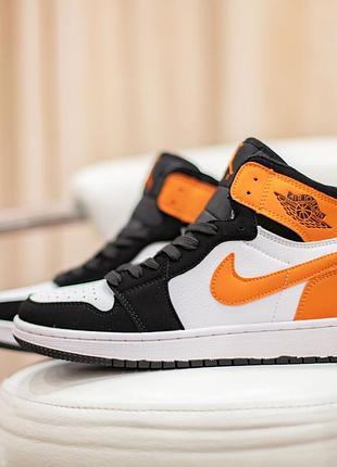 Nike air jordan білі з червоним і чорним white black red