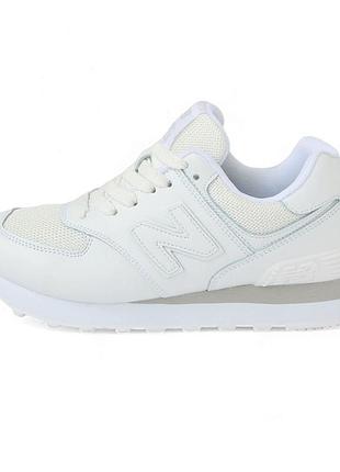 New balance 574 white 36