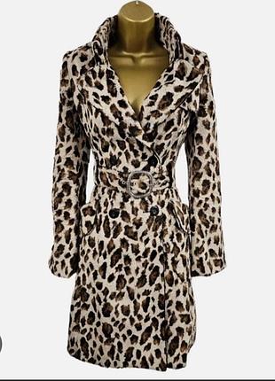Пальто меховое плюшевое шуба karen millen