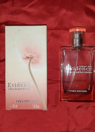 Edp флакон и упаковка-коробочка evidence comme une