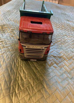 Дитяча машинка  самоскид scania 7