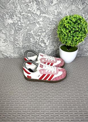 Adidas samba кеды кроссовки 30 размер детские кожаные спортивные
