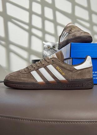 Adidas spezial brown white