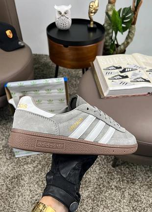 Adidas spezial light grey white 6