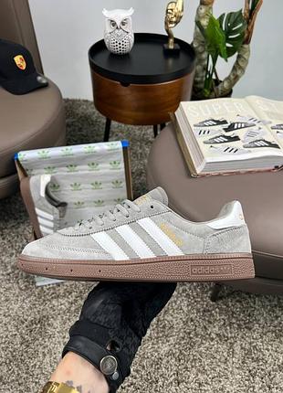 Adidas spezial light grey white 7