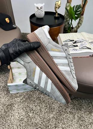 Adidas spezial light grey white 4