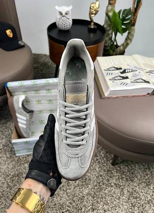 Adidas spezial light grey white 8