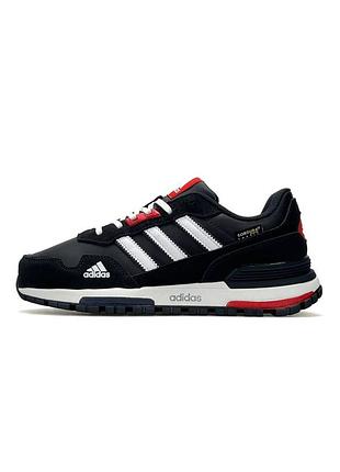 Мужские кроссовки adidas zx 750 black white red