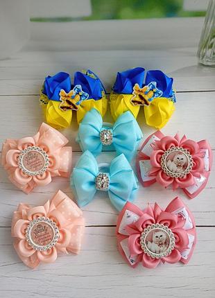 Яркие бантики по акций цене. 100 грн пара